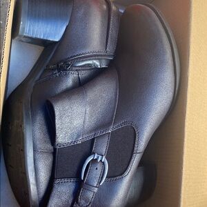 Men's Black Leather Ankle Boots